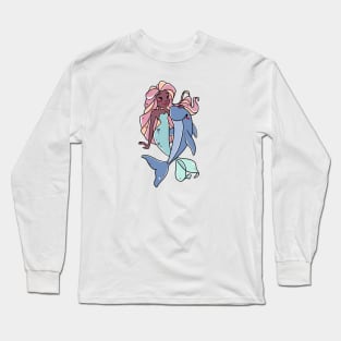 Shark Mermaid Long Sleeve T-Shirt